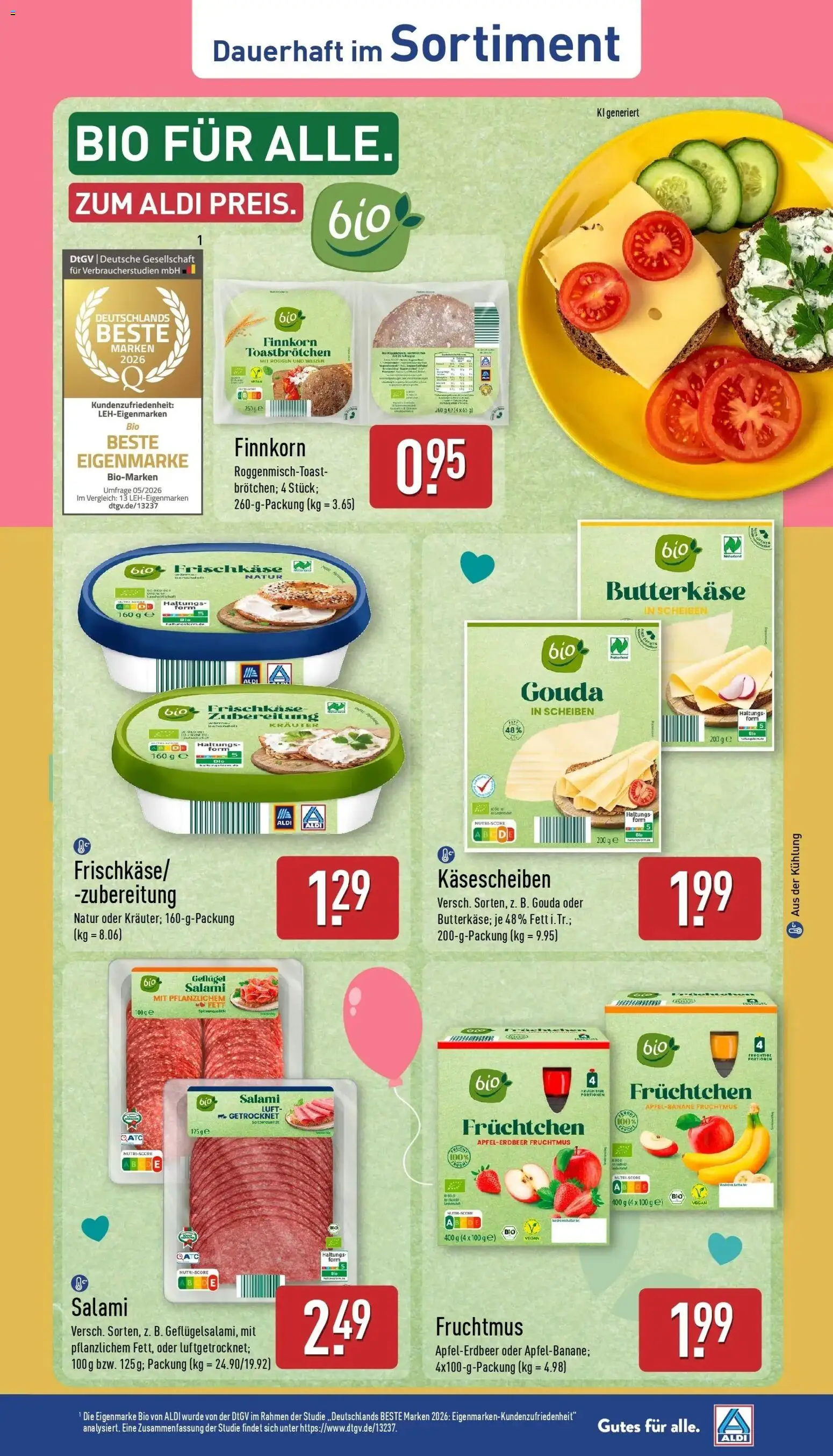 Aldi Aktueller Prospekt (ab 24.08.2026) » Angebote Online | Seite: 35 | Produkte: Gouda, Salami, Frischkase