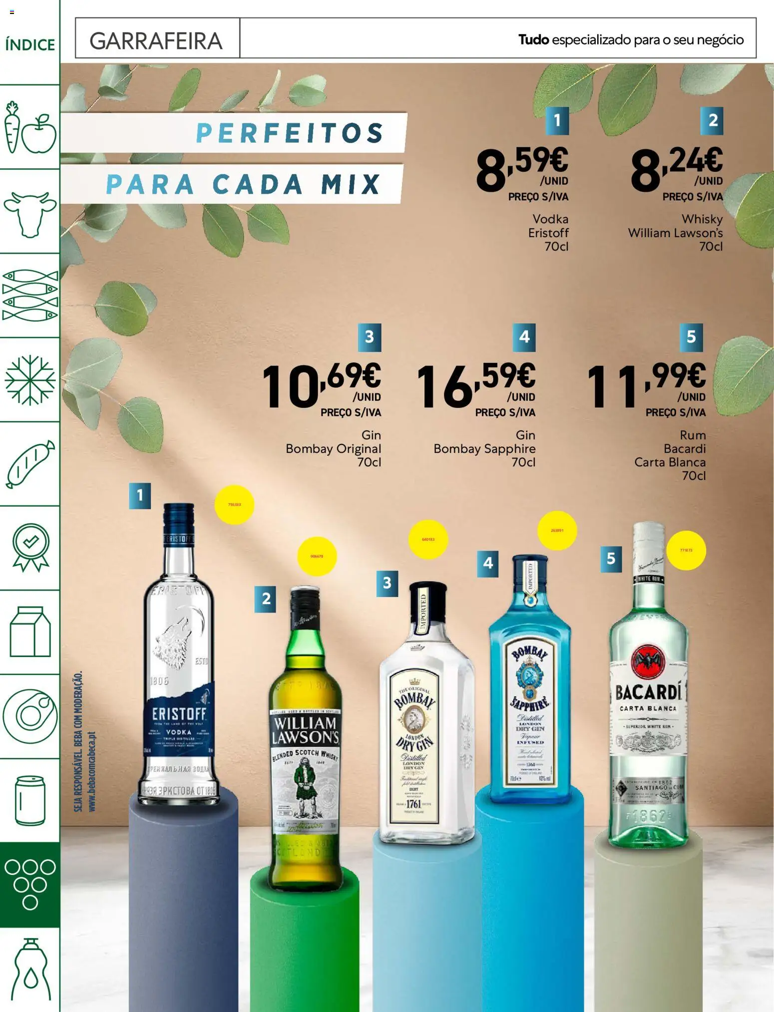 Recheio Horeca Madeira │ válido de 26.05.2026 | Página: 26 | Produtos: Whisky, Rum, Gin, Vodka