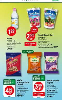 Pogląd oferty "Żabka gazetka" - ważna od 23.09.2026 | Strona: 66 | Produkty: Wafle, Czekolada mleczna, Wafle ryżowe, Czekolada