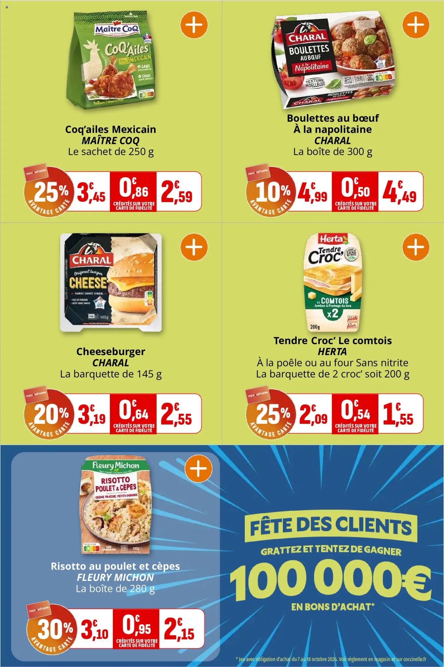 {H1} | Page: 9 | Produits: Poêle, Poulet, Burger, Crème