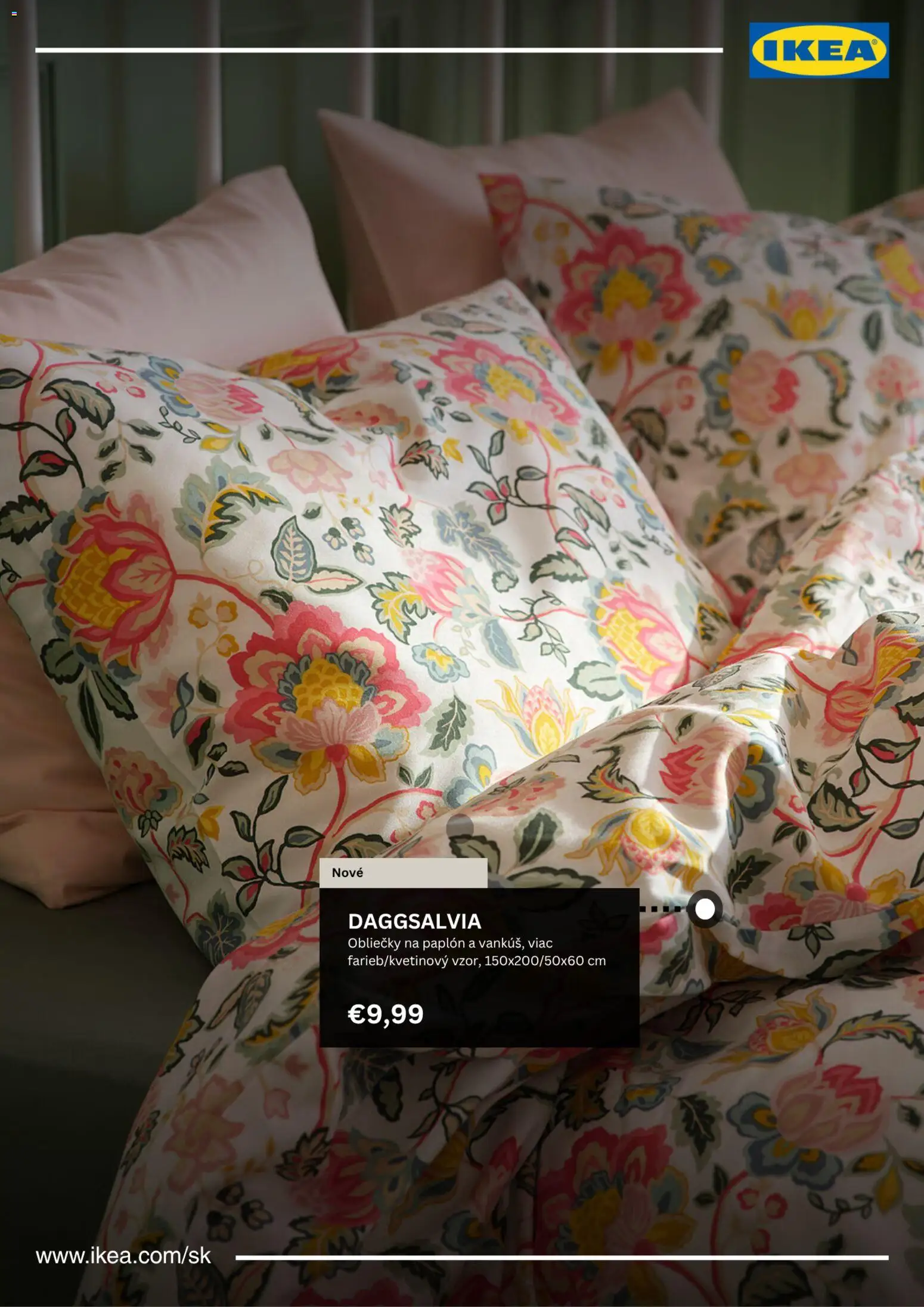 Nové IKEA akcie – leták je platný od 28.05.2026 | Strana: 2 | Produkty: Obliečky