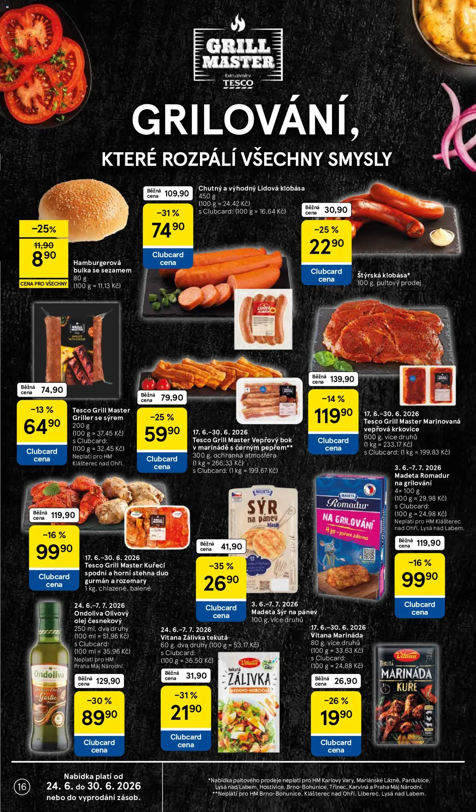 Tesco leták - Hypermarket od 24.06.2026 | Strana: 16