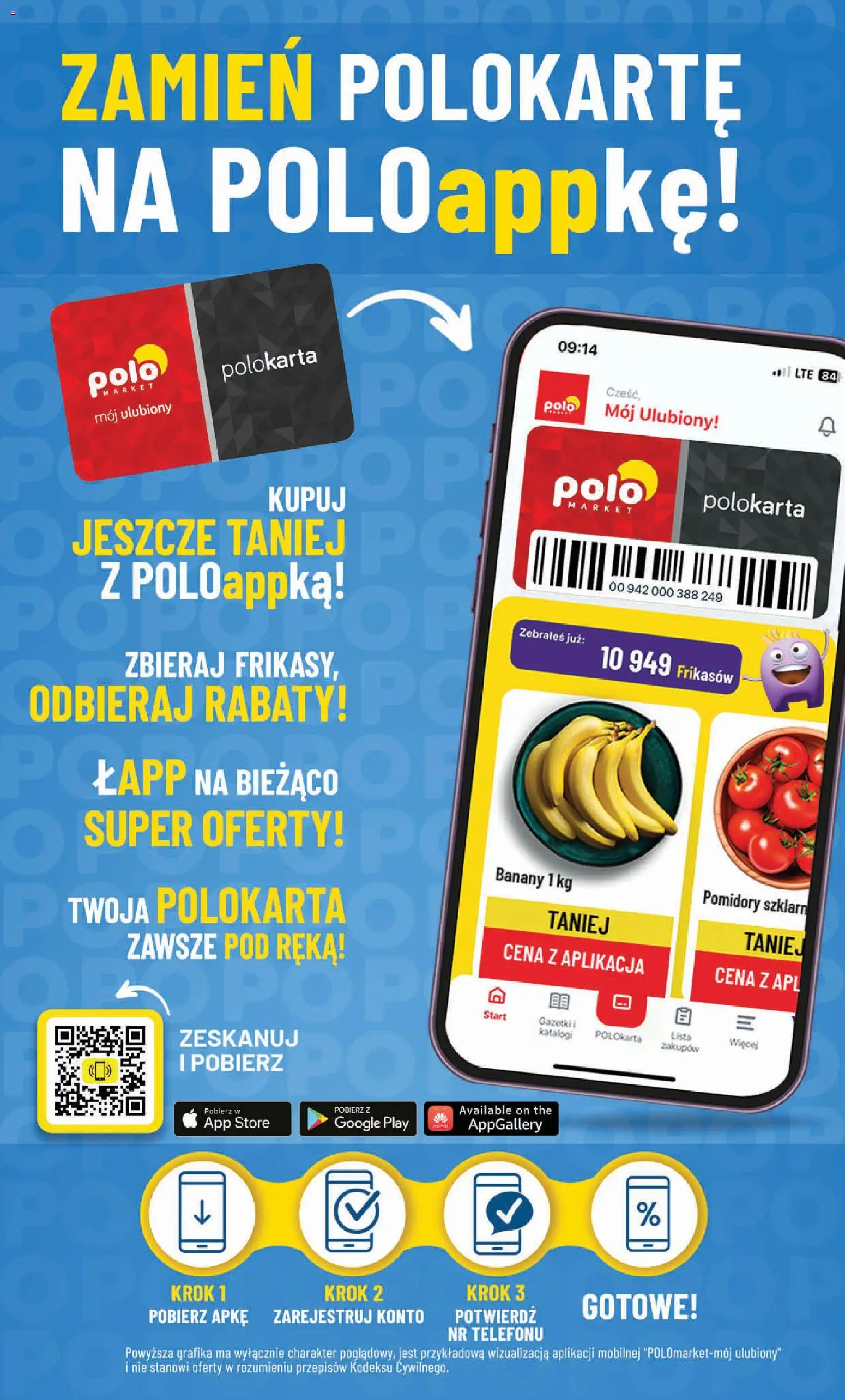 POLOmarket gazetka - Frikasowe Hity od 14.10.2026 | Strona: 2 | Produkty: Pomidory, Banany
