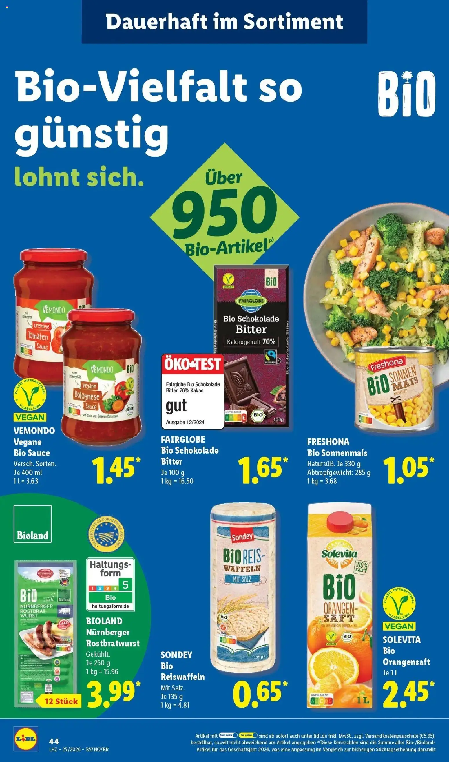 Lidl Prospekt Hagen – gültig ab 15.06.2026 | Seite: 64 | Produkte: Orangen, Tomaten, Orangensaft, Saft