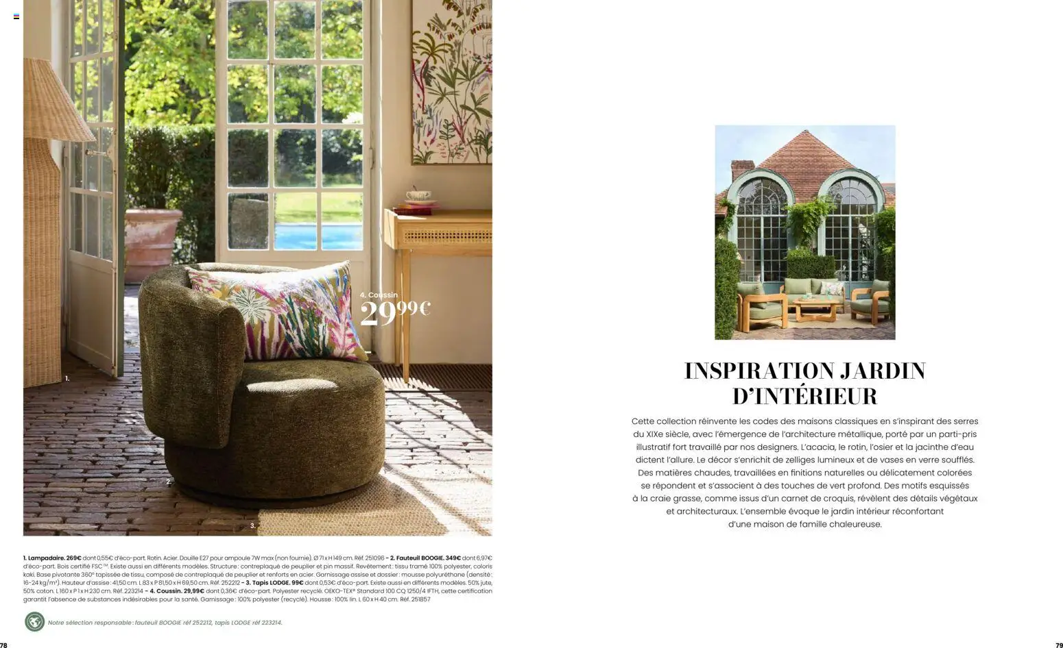 {H1} | Page: 40 | Produits: Base, Mousse, Porte, Fauteuil