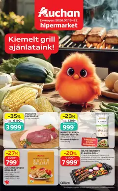 Auchan Grill ajánlataink - amely érvényes a következő dátumtól: 2026.07.16.