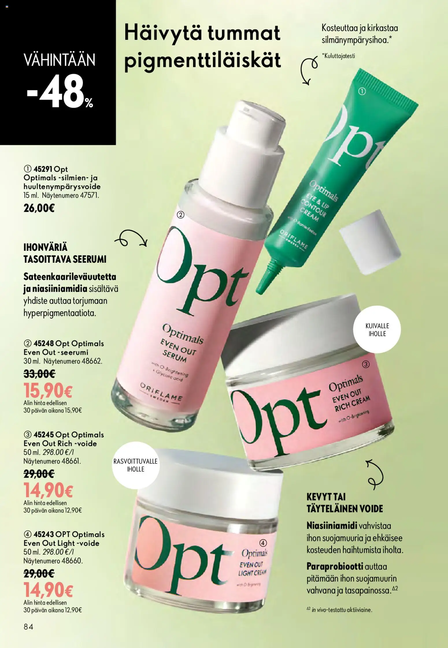 Oriflame - Esite 10 – voimassa 15/07/2026 alkaen | Sivu: 84