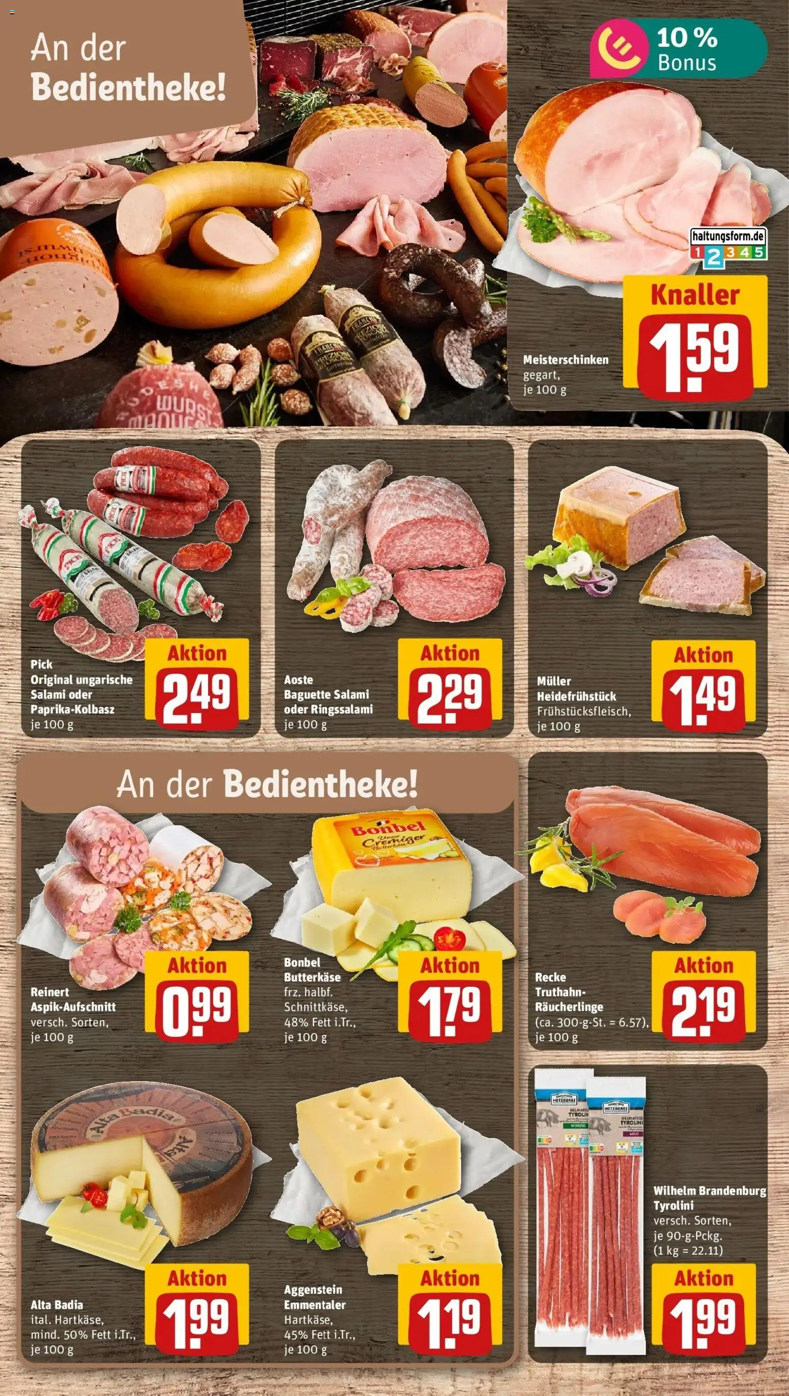 REWE Prospekt ab 12.10.2026 zum Blättern » Angebote | Seite: 8 | Produkte: Baguette, Wurst, Salami