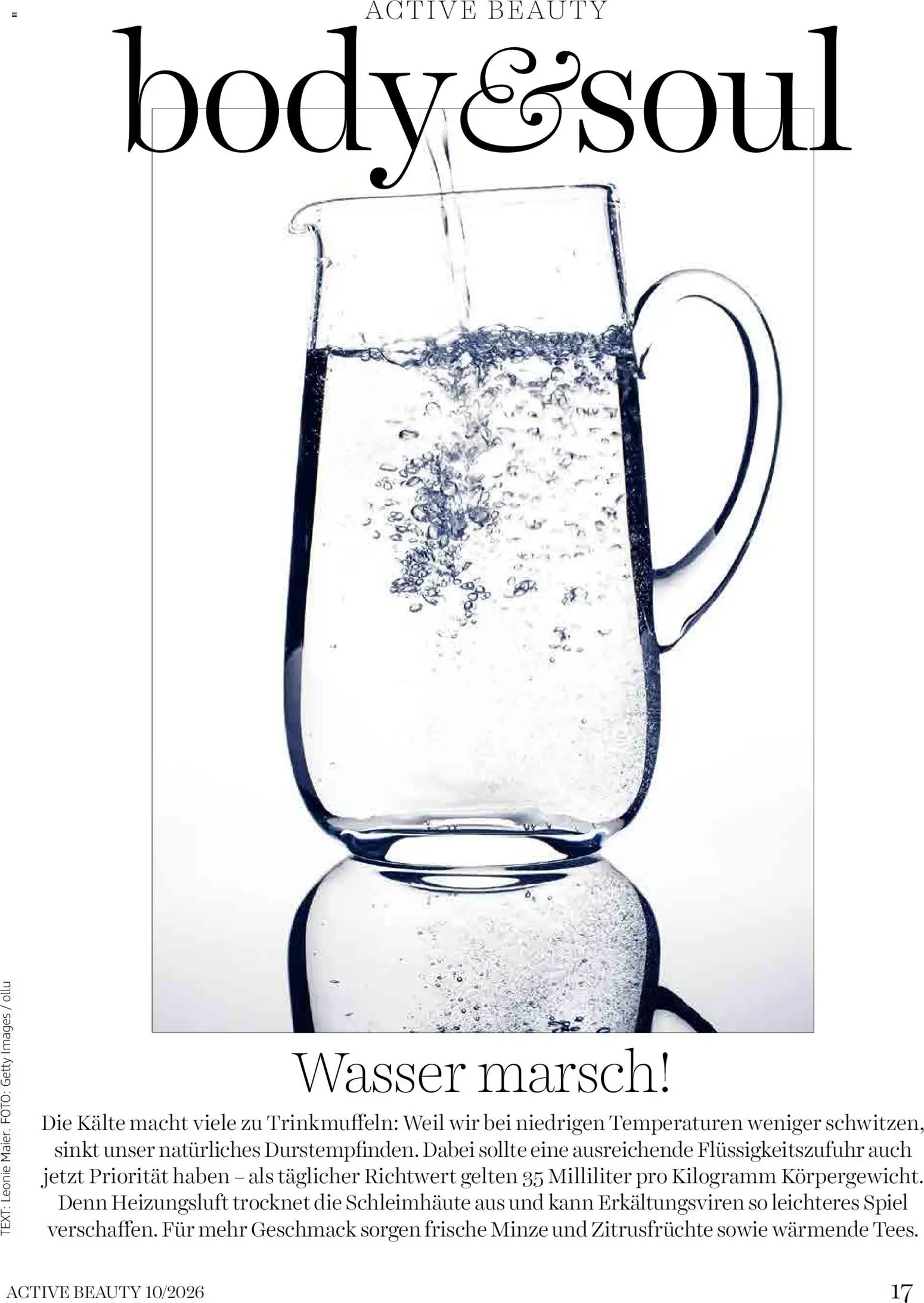 dm drogerie markt Magazin October 2026 gültig ab 01.10.2026 | Seite: 17 | Produkte: Wasser, Spiel, Zitrusfrüchte