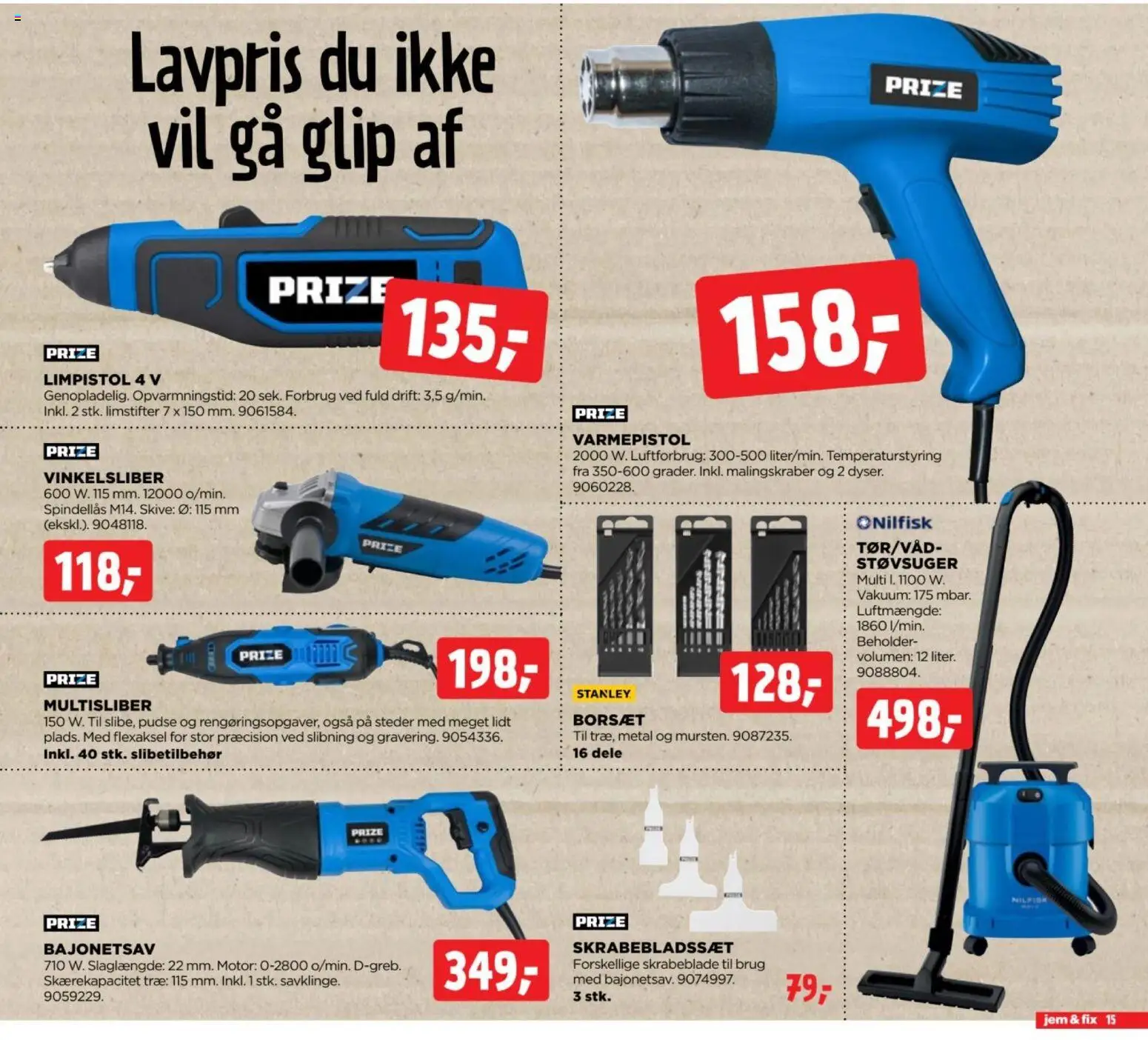 Jem & fix tilbudsavis – gyldig fra 18/10/2026 | Side: 15 | Produkter: Støvsuger