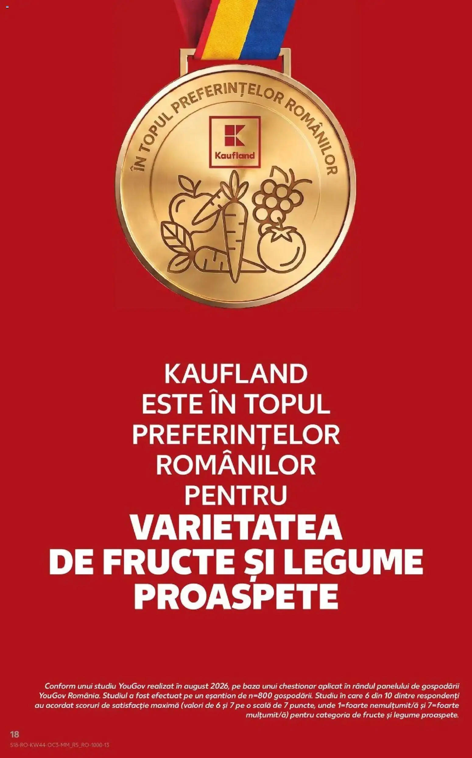 Kaufland Cluj-Napoca 28.10.2026 - Revista si Oferta | Pagină: 18 | Produse: Legume, Fructe
