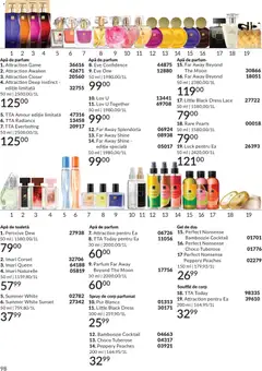 Ofertele Avon valabile de la 01.06.2026 | Pagină: 100 | Produse: Apă de parfum, Duș, Parfum, Apă de toaletă