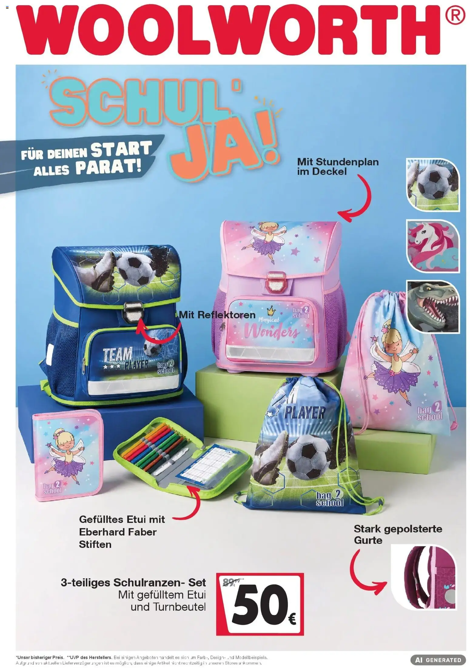 Woolworth - Woolworth: Schul'JA! von 28.08.2026 - Aktuelle Angebote | Seite: 1 | Produkte: Player