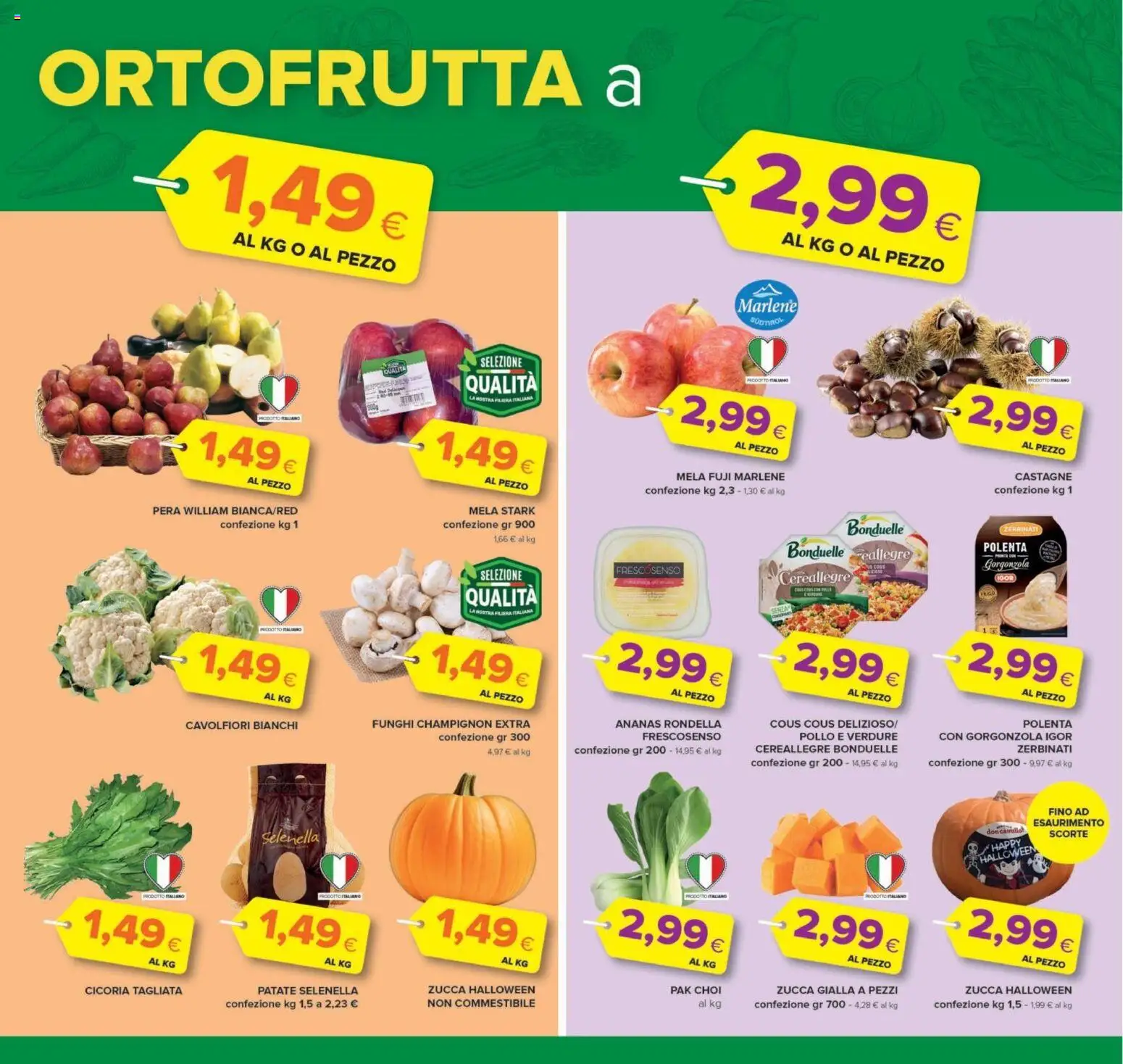 Volantino Oasi del 22/10/2026 | Pagina: 5 | Prodotti: Patate, Funghi, Zucca, Cous cous