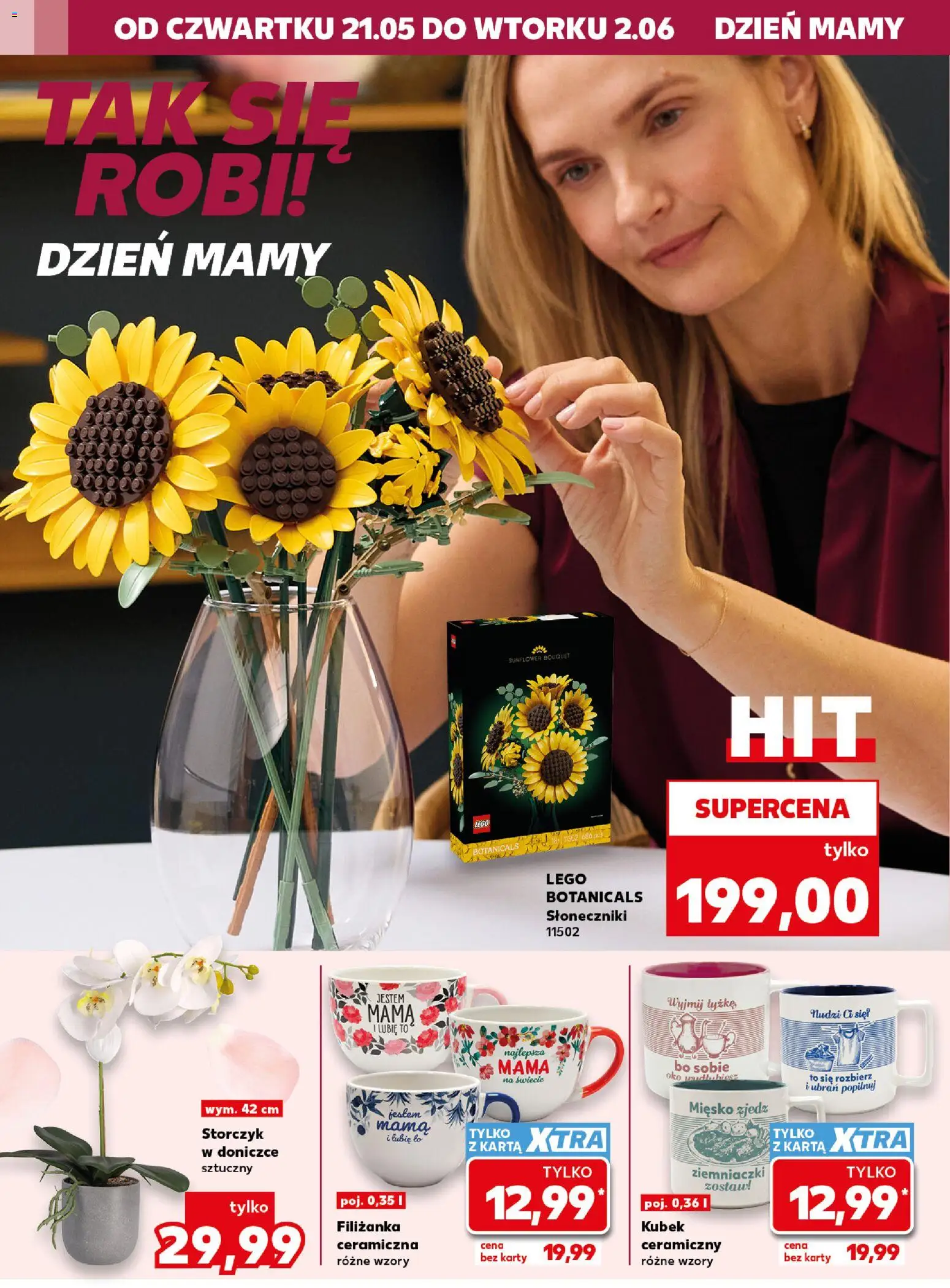 Kaufland Polsko leták - Złap okazje od 21.05.2026 | Strana: 6 | Produkty: LEGO, Storczyk, Karty