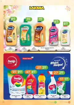 Pogląd oferty "Eurocash gazetka - Katalog Chemiczny" - ważna od 07.05.2026 | Strona: 20 | Produkty: Kapsułki do prania, Dywany