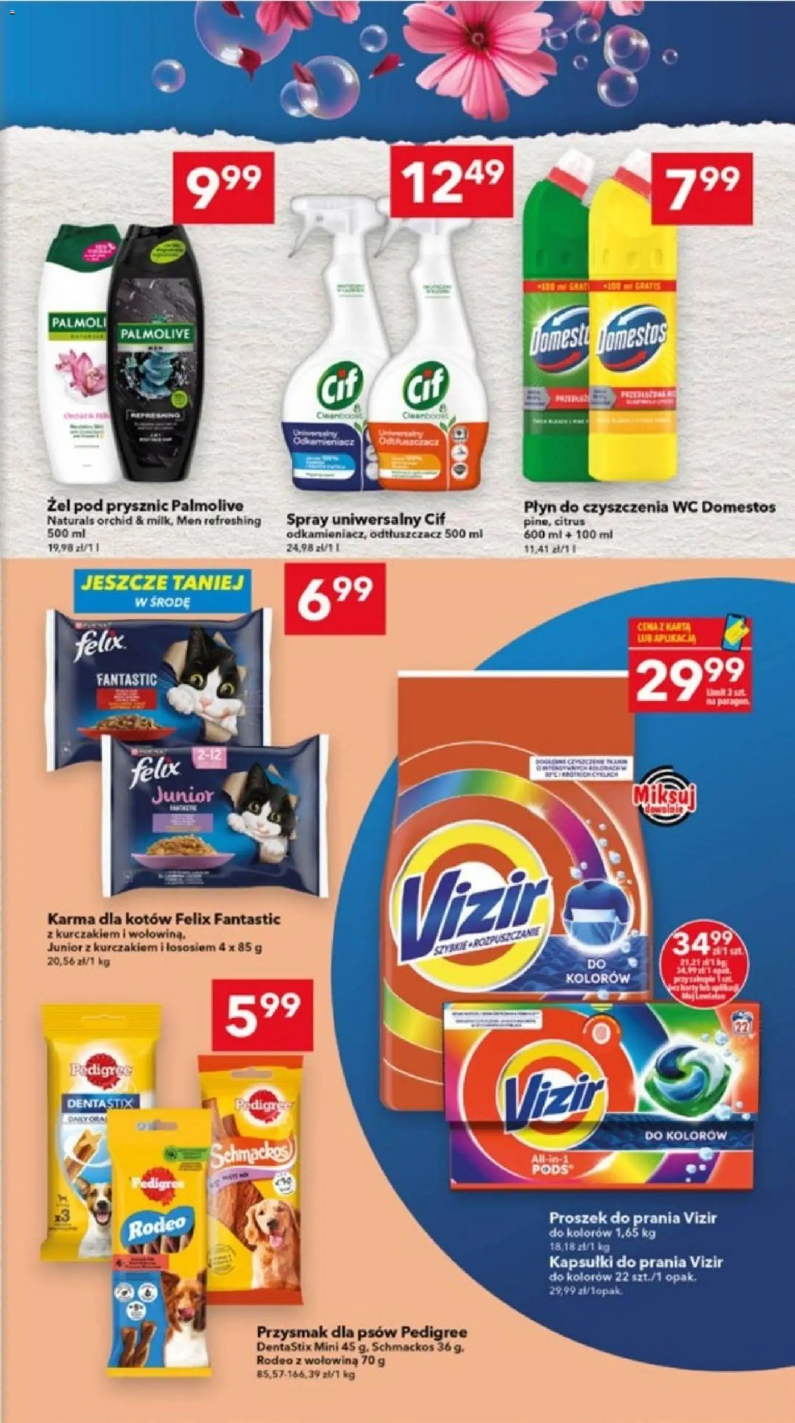 Lewiatan gazetka - Lublin od 21.05.2026 | Strona: 15 | Produkty: Karta, Prysznic, Domestos, Kapsułki do prania