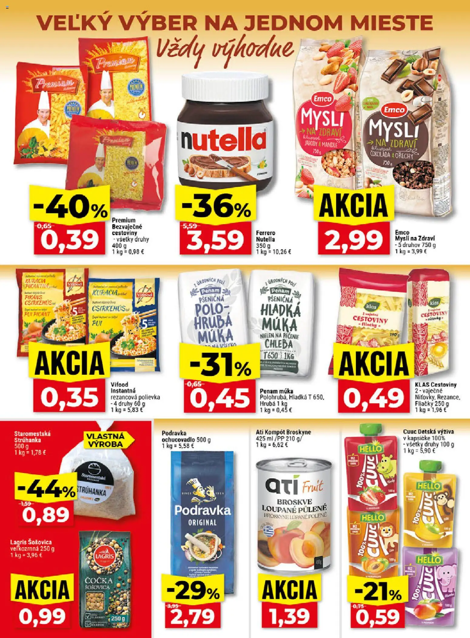Nové Klas akcie – leták je platný od 28.09.2026 | Strana: 13