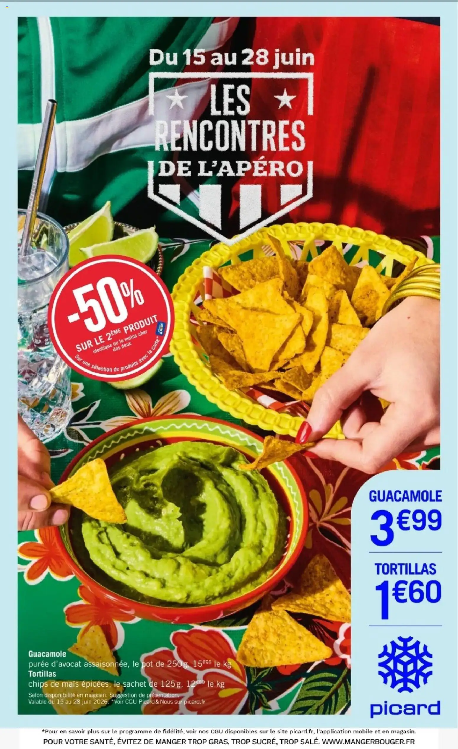 {H1} | Page: 1 | Produits: Mais, Tortillas, Guacamole, Chips