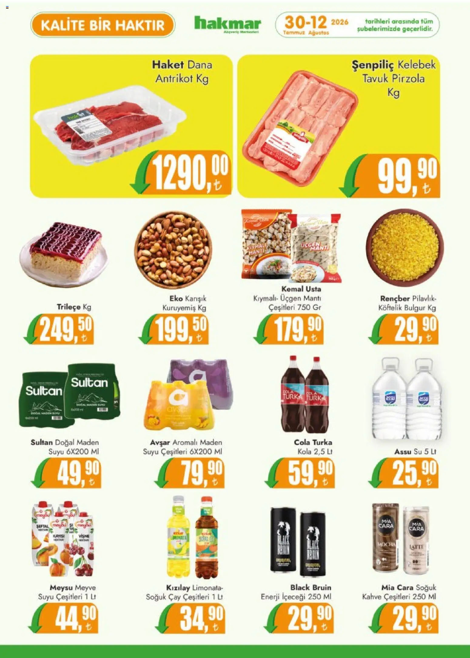 Hakmar Katalog - 30 Temmuz 2026 tarihinden itibaren geçerlidir | Sayfa: 4 | Ürünler: Kahve, Meyve, Kayısı, Enerji içeceği