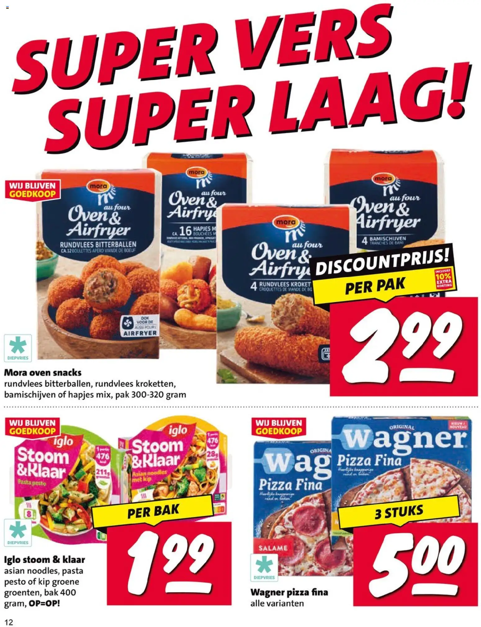 {H1} | Pagina: 12 | Producten: Snacks, Pasta, Rundvlees, Kip