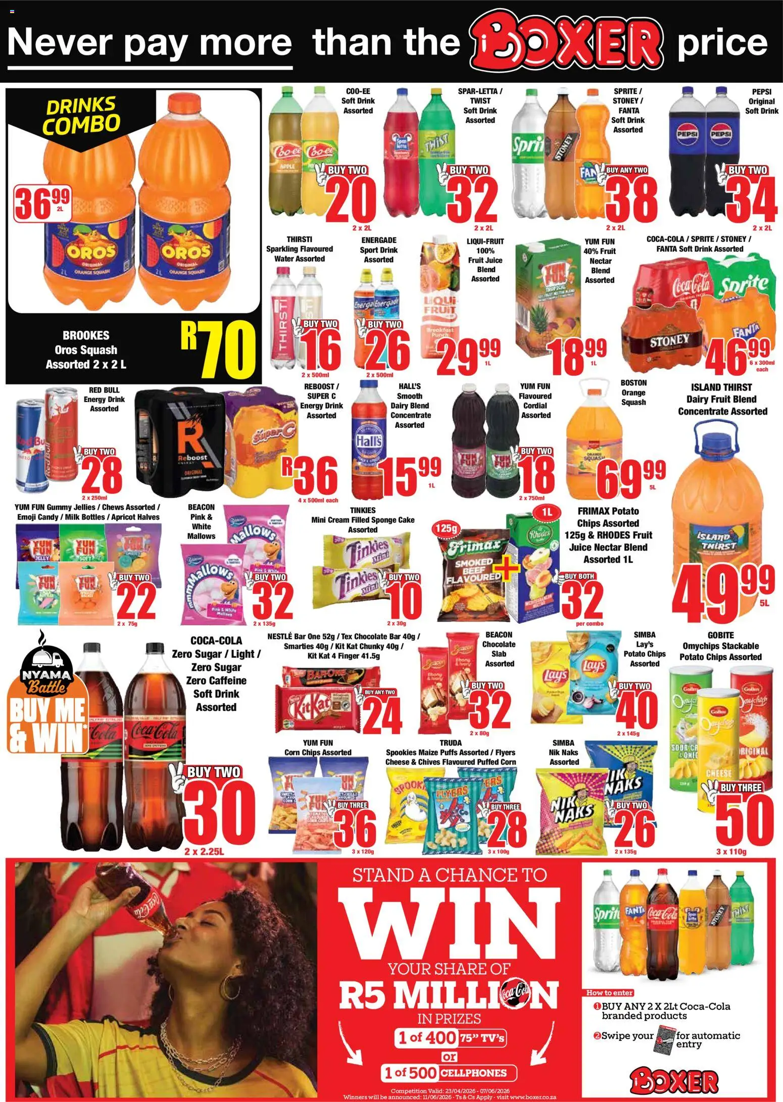 New Boxer catalogue – valid from 11.05.2026 | Page: 4 | Products: Corn, Squash, Stoney, Sugar