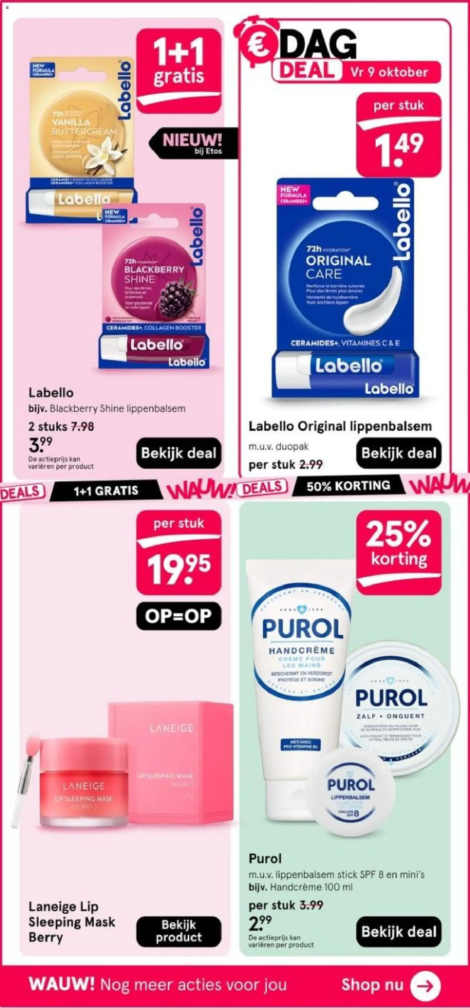 {H1} | Pagina: 52 | Producten: Kan, Lippenbalsem, Crème, Handcrème