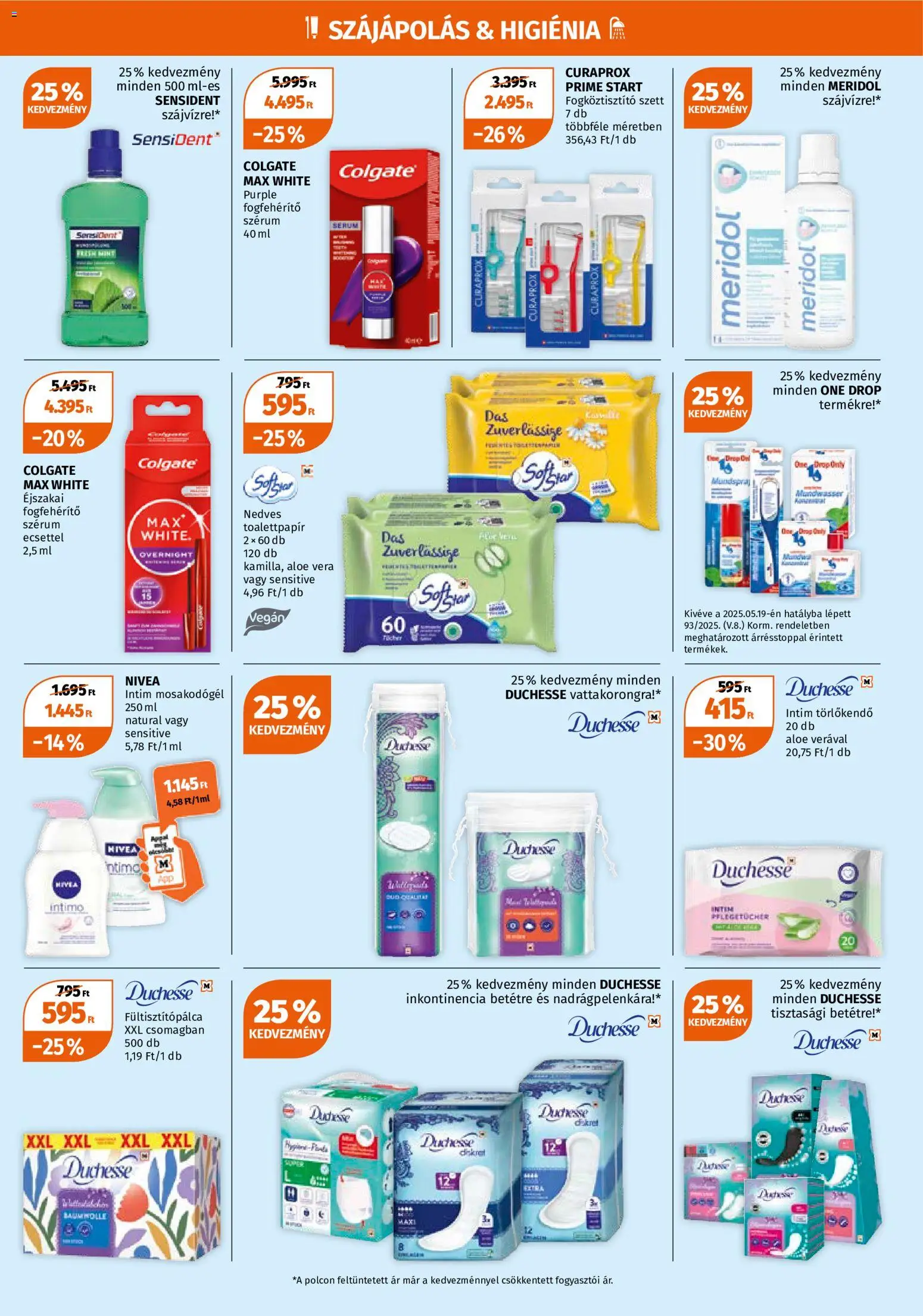 Müller akciós ujság - amely érvényes a következő dátumtól: 2026.08.31. | Oldal: 7 | Termékek: Colgate, Nivea, Intim mosakodógél, Szérum