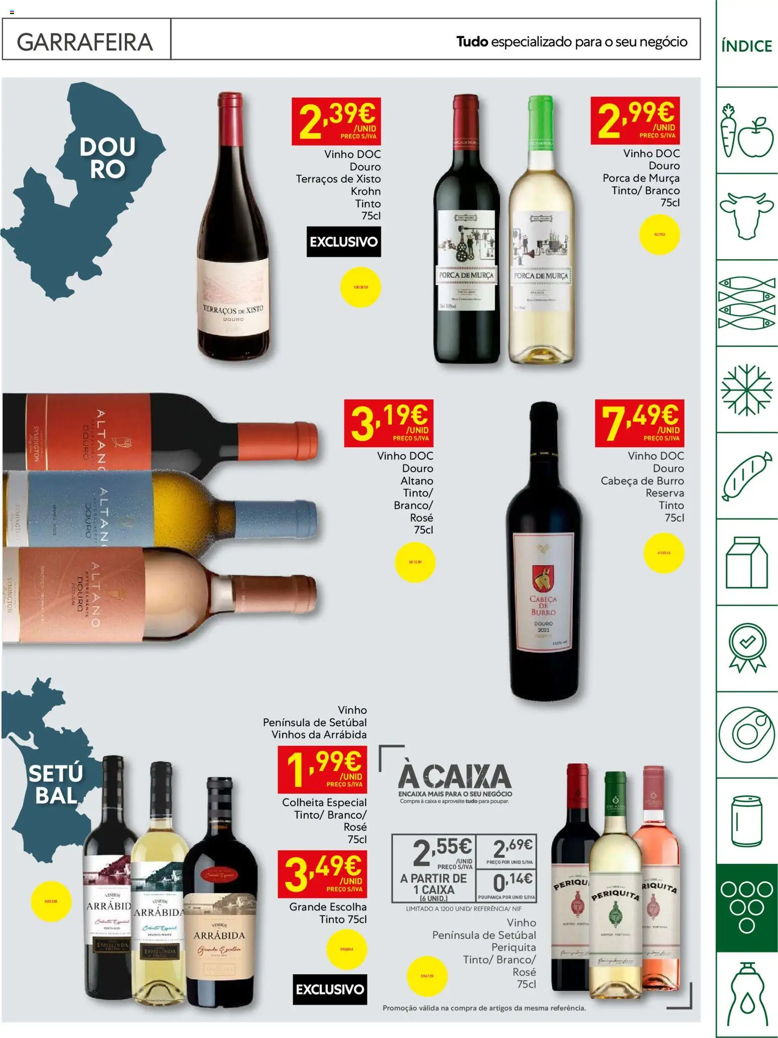 Recheio Horeca │ válido de 12.05.2026 | Página: 29 | Produtos: Caixa, Vinho