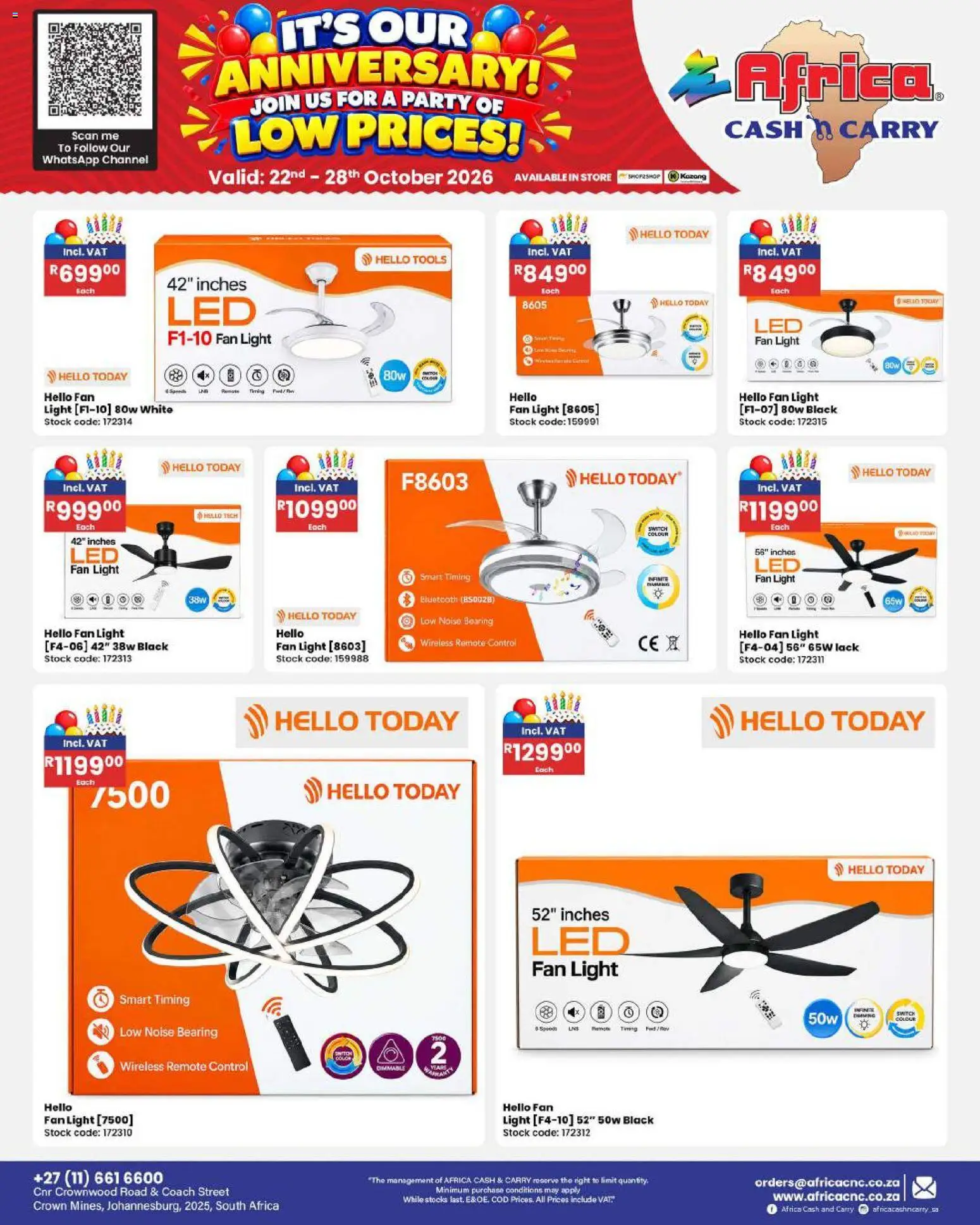 New Africa Cash & Carry catalogue – valid from 22/10/2026 | Page: 54