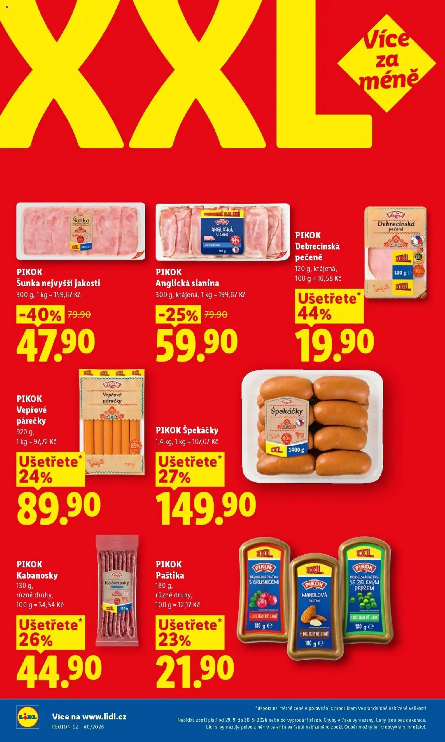 Lidl leták od 28.09.2026 - Nový akční leták | Strana: 22