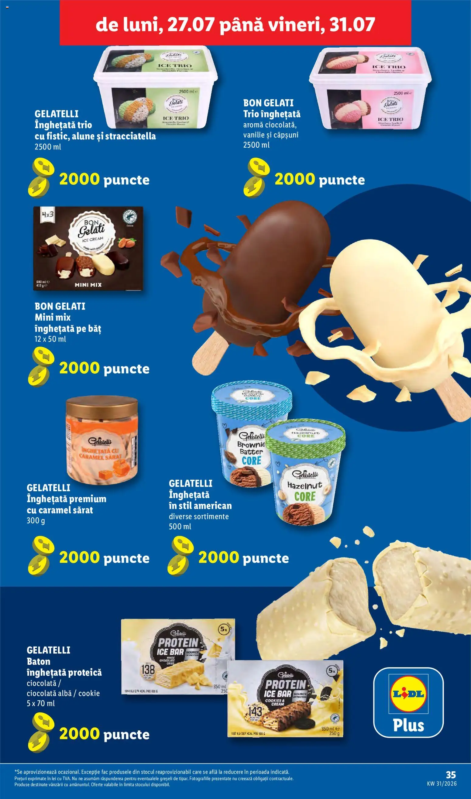 Noul catalog Lidl – valabil de la 27.07.2026 | Pagină: 35 | Produse: Alba, Alune, Ciocolată, Căpșuni