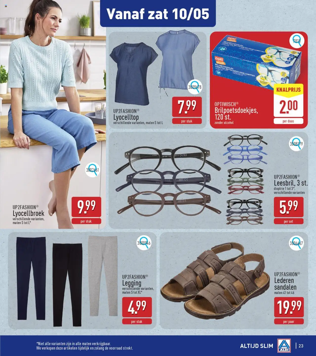 {H1} | Pagina: 23 | Producten: Alcohol, Legging