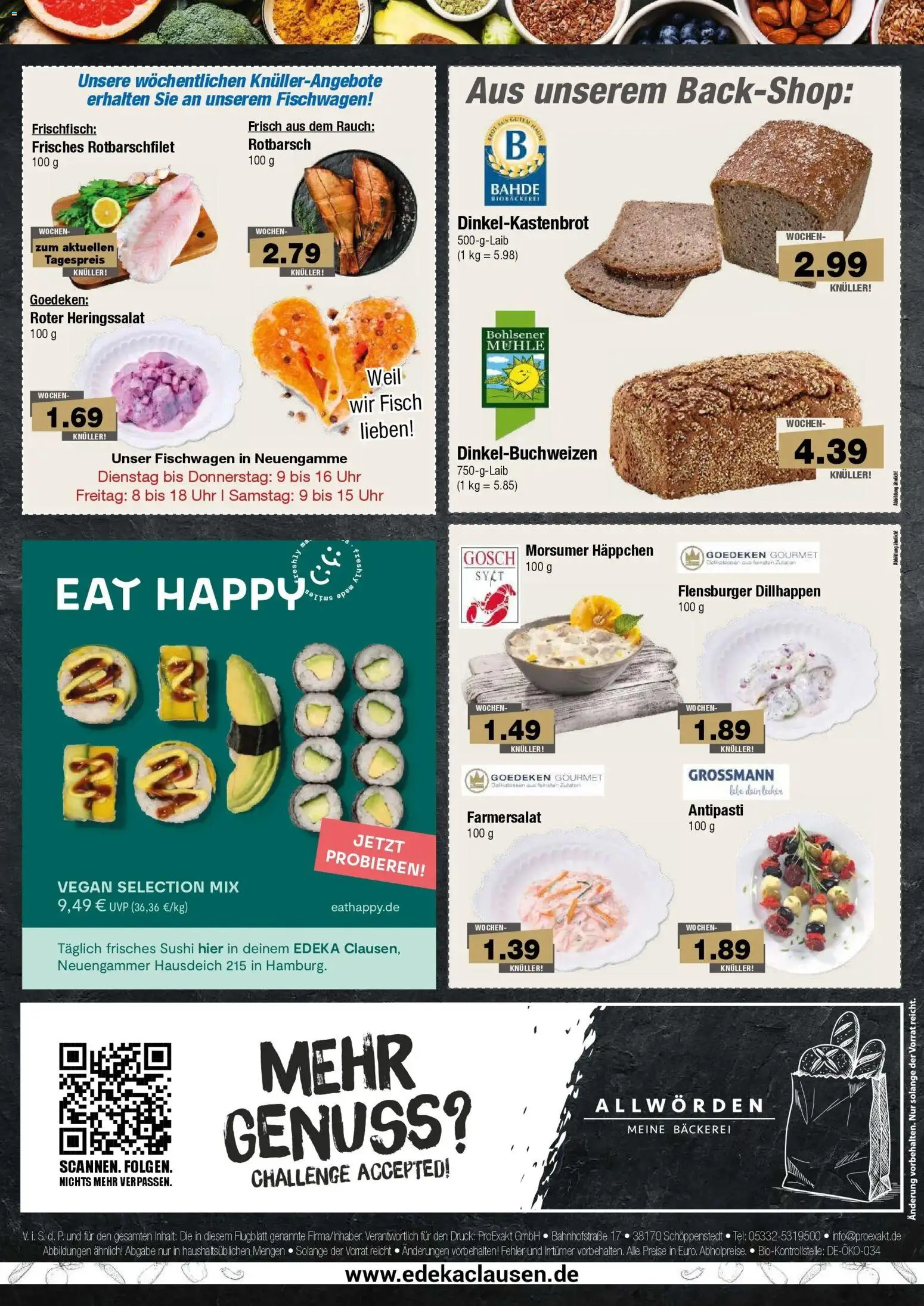 Edeka Prospekt Hamburg (ab 21.09.2026) » Angebote Online | Seite: 8 | Produkte: Mühle, Flensburger, Fisch, Uhr