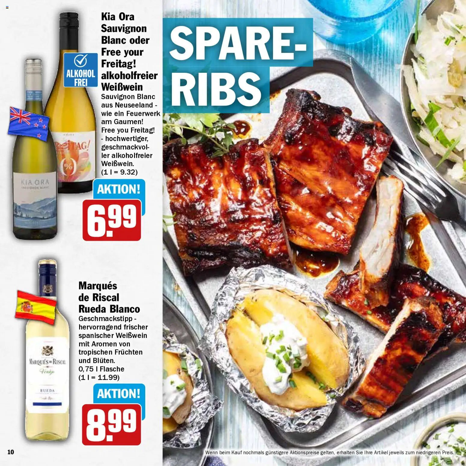 HIT Grillbroschüre – gültig ab 10.08.2026 | Seite: 10 | Produkte: Weißwein, Alkohol