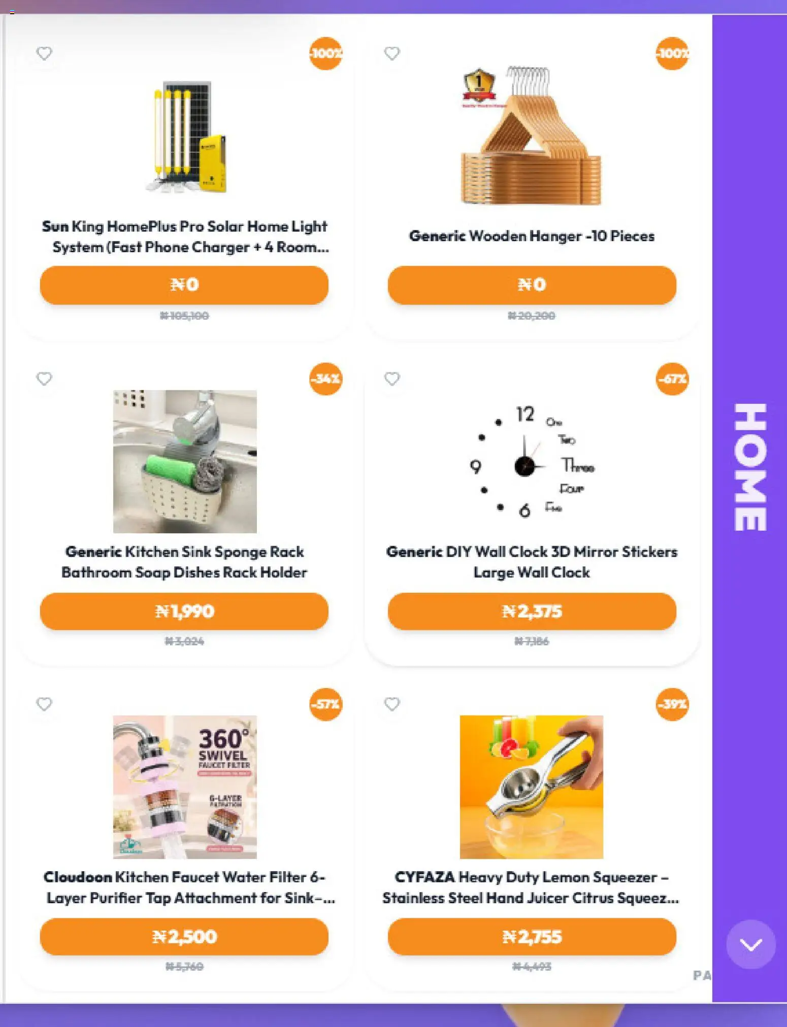 Jumia Catalogue valid from 08/09/2026 | Page: 11 | Products: Soap, Citrus, Wall clock, Sink