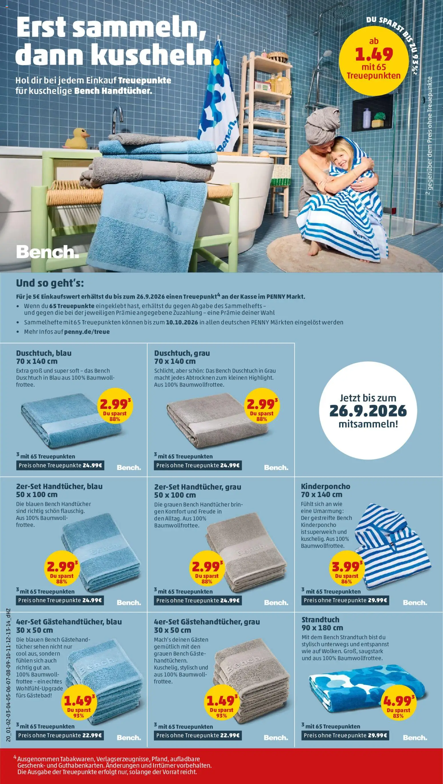 Penny Prospekt – gültig ab 15.06.2026 | Seite: 22 | Produkte: Strandtuch