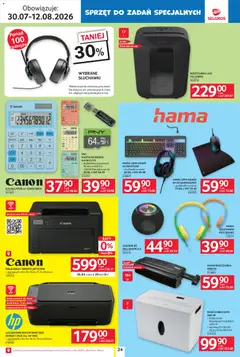 Pogląd oferty "Selgros cash&carry gazetka - Szkola" - ważna od 30.07.2026 | Strona: 24 | Produkty: Karta, Klawiatura, USB, Kalkulator