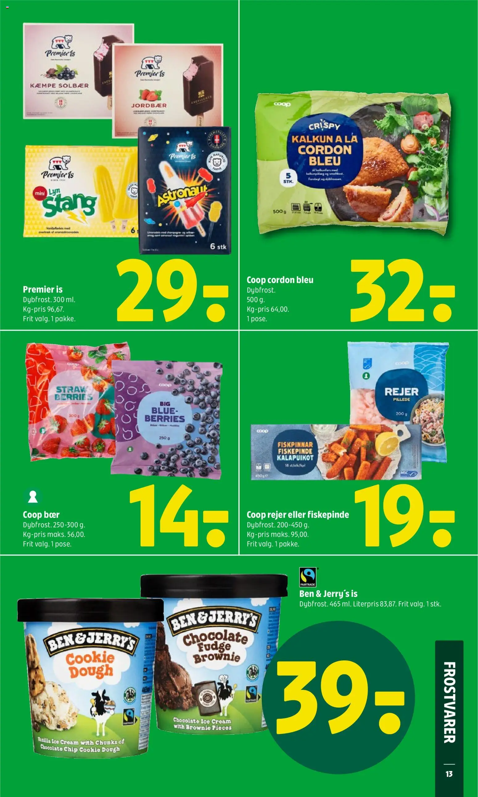 Coop 365 tilbudsavis – gyldig fra 21.05.2026 | Side: 15 | Produkter: Kalkun, Is, Solbær, Rejer