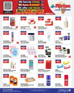 Africa Cash & Carry specials catalogue – valid from 30/07/2026 | Page: 75