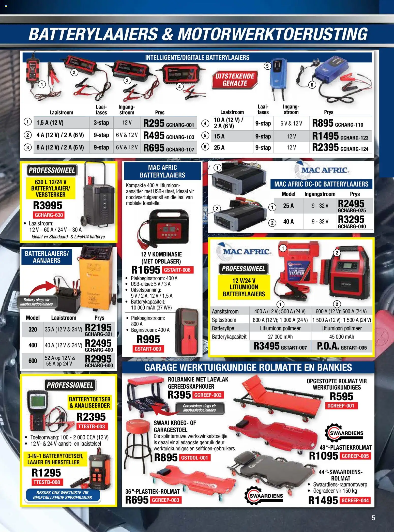 New Adendorff catalogue – valid from 01/10/2026 | Page: 7 | Products: Battery