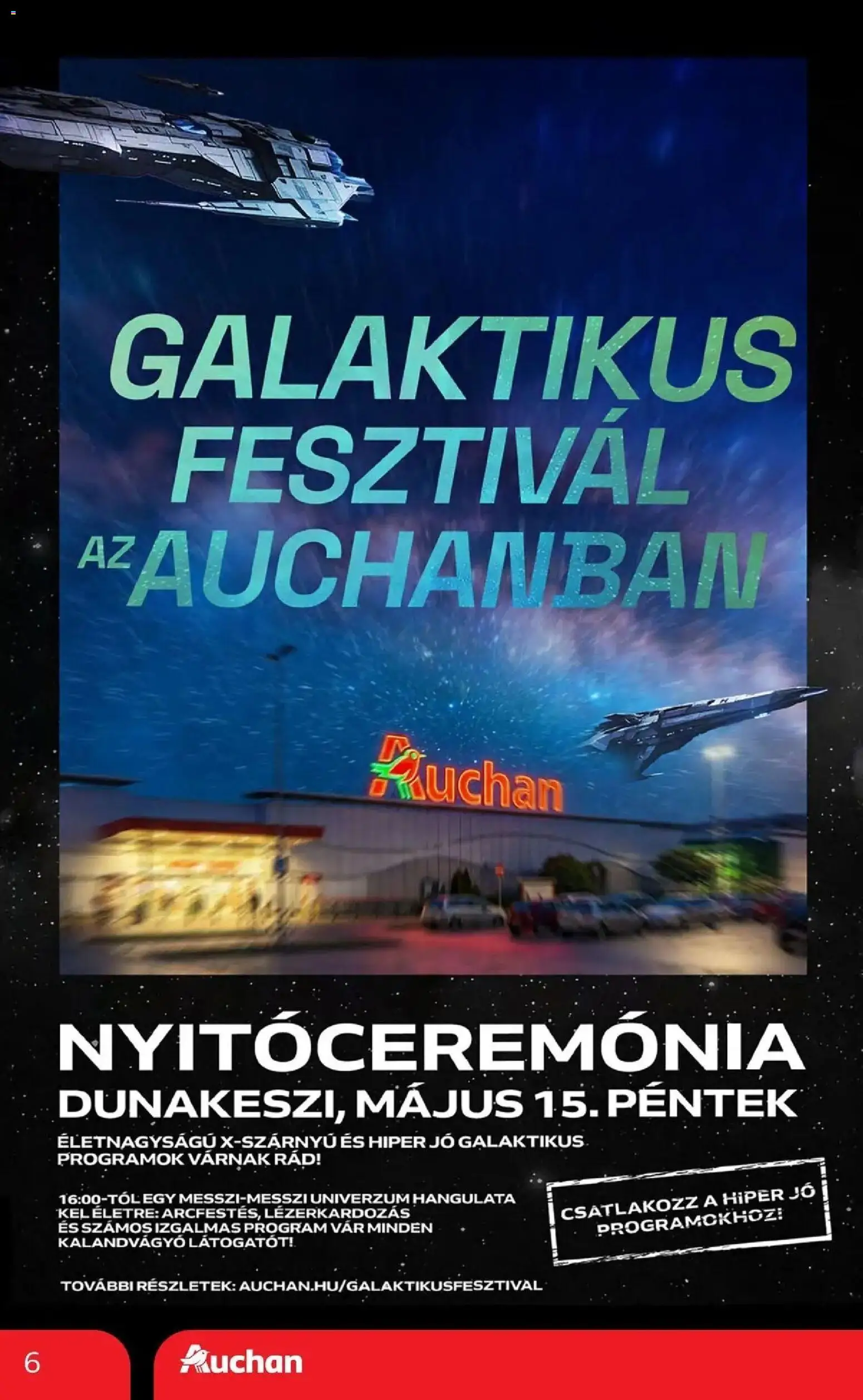 Auchan akciós ujság - amely érvényes a következő dátumtól: 14.05.2026 | Oldal: 6
