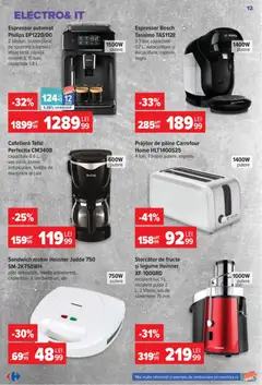 Ofertele Carrefour valabile de la 17.06.2026 | Pagină: 14 | Produse: Espressor, Enginar, Cafetieră, Legume
