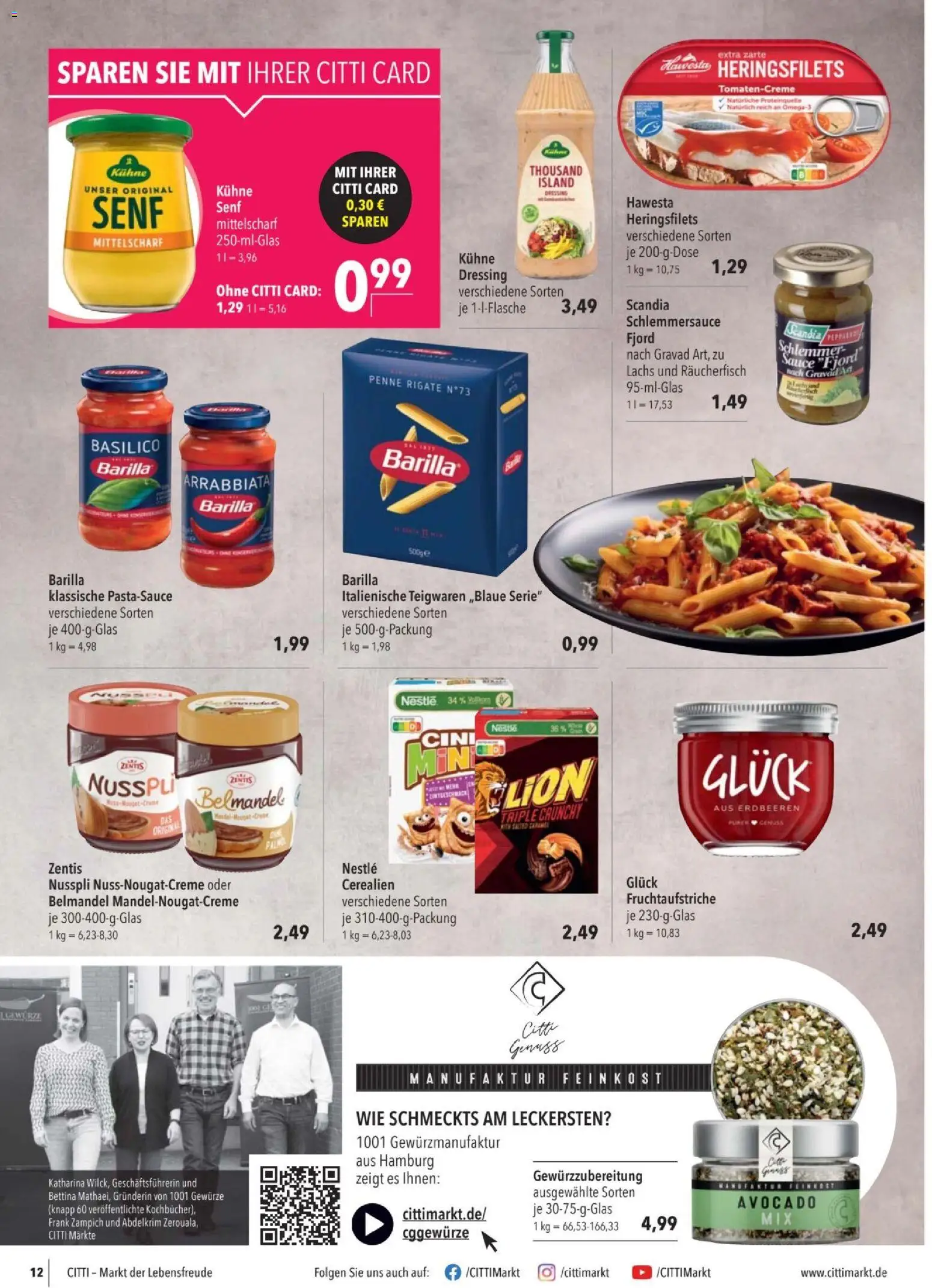 CITTI tilbudsavis – gyldig fra 20.05.2026 | Side: 12 | Produkter: Dressing, Avocado, Pastasauce