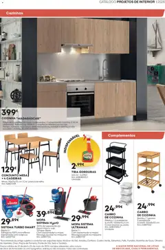 Pré-visualização BricoMarché F06 - Folheto Catálogo Projetos de Interior válido de 23.04.2026 | Página: 13 | Produtos: Agua, Balde, Cadeiras, Rodapé