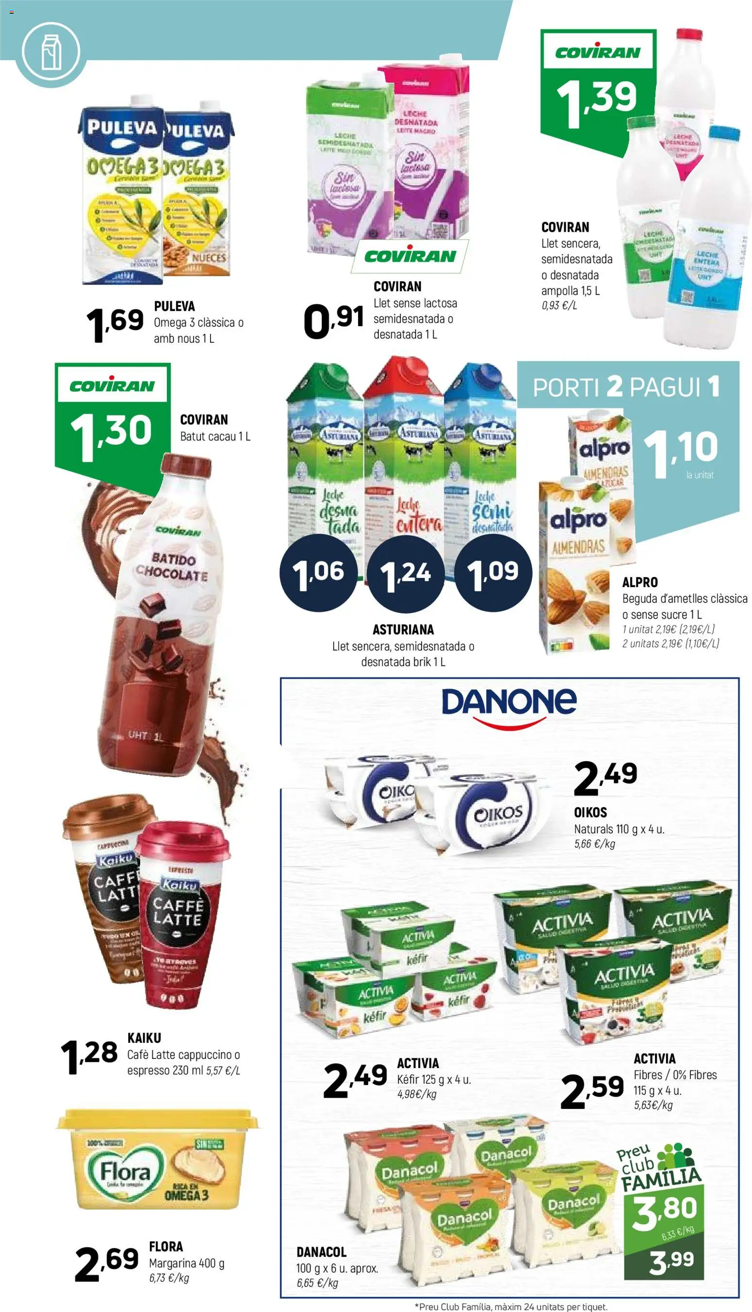 Coviran Ofertas │ válido desde el 11/08/2026 | Página: 6 | Productos: Omega 3, Chocolate, Margarina, Almendras