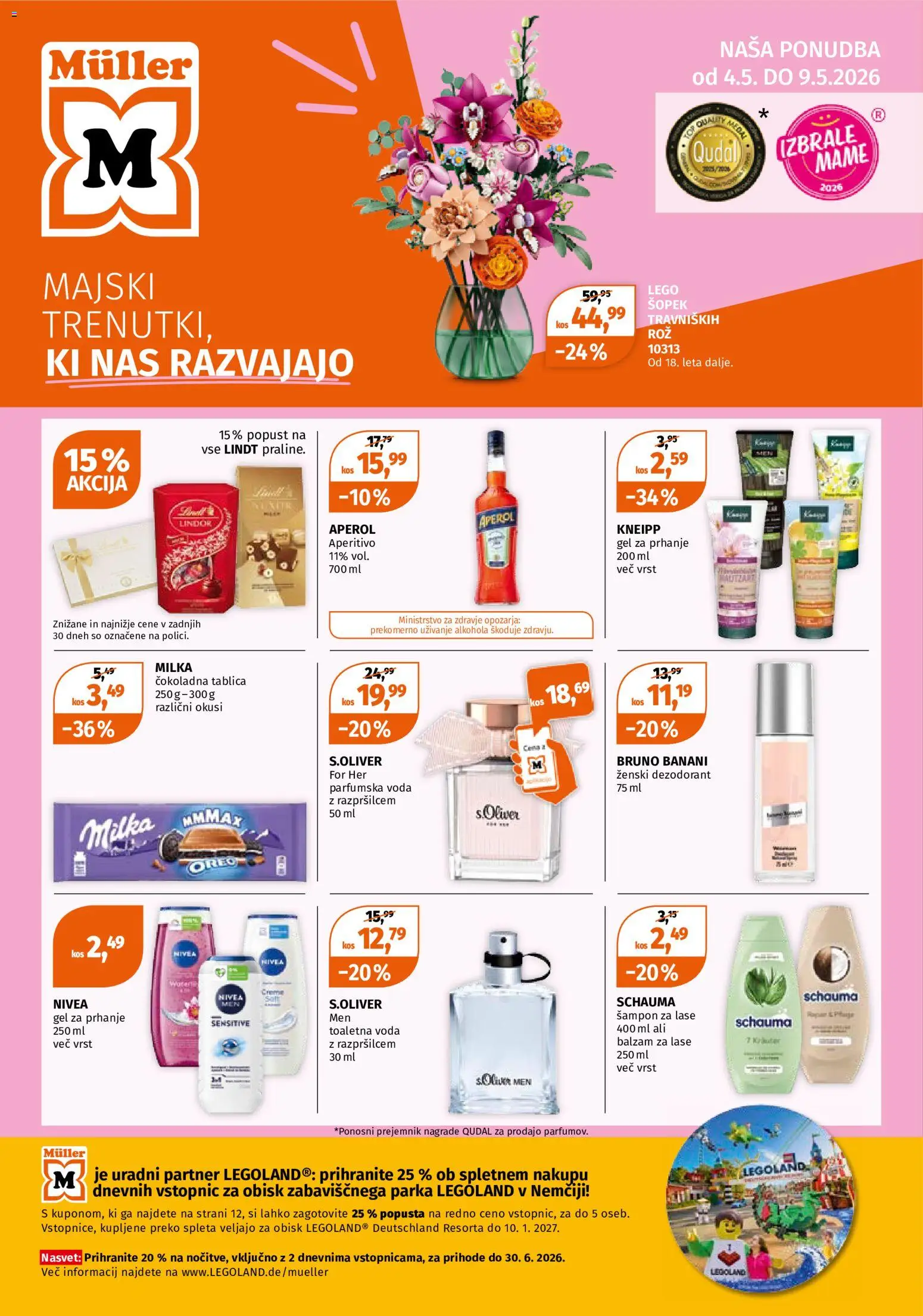 Novi Müller katalog ponudbe – veljaven od 04.05.2026 | Stran: 1
