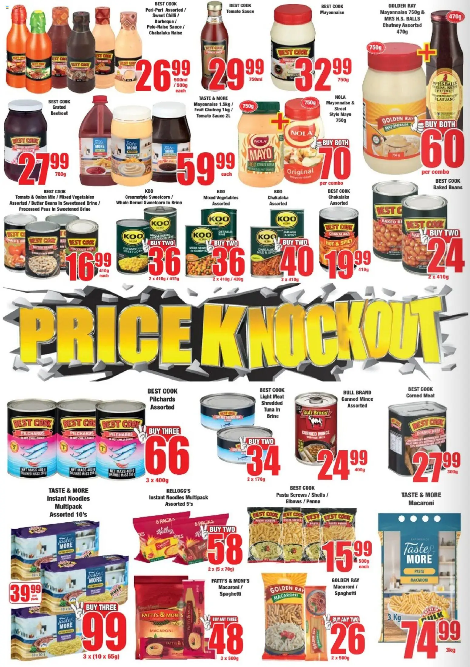 New Boxer catalogue – valid from 08.06.2026 | Page: 6 | Products: Tuna, Beans, Vegetables, Mayonnaise