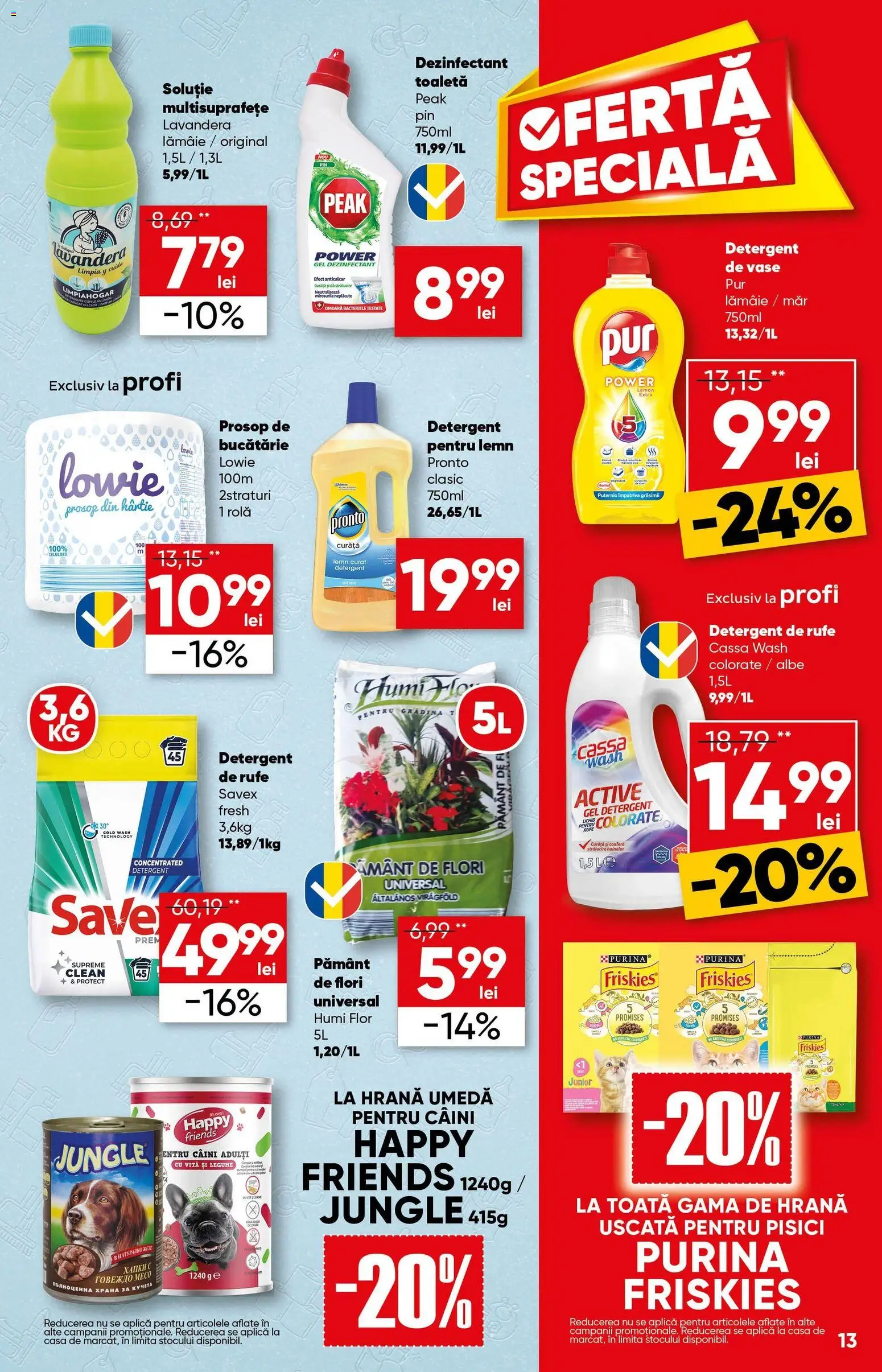 Noul catalog Profi – valabil de la 18.02.2026 | Pagină: 13 | Produse: Pomelo, Toaletă, Legume, Lămâie