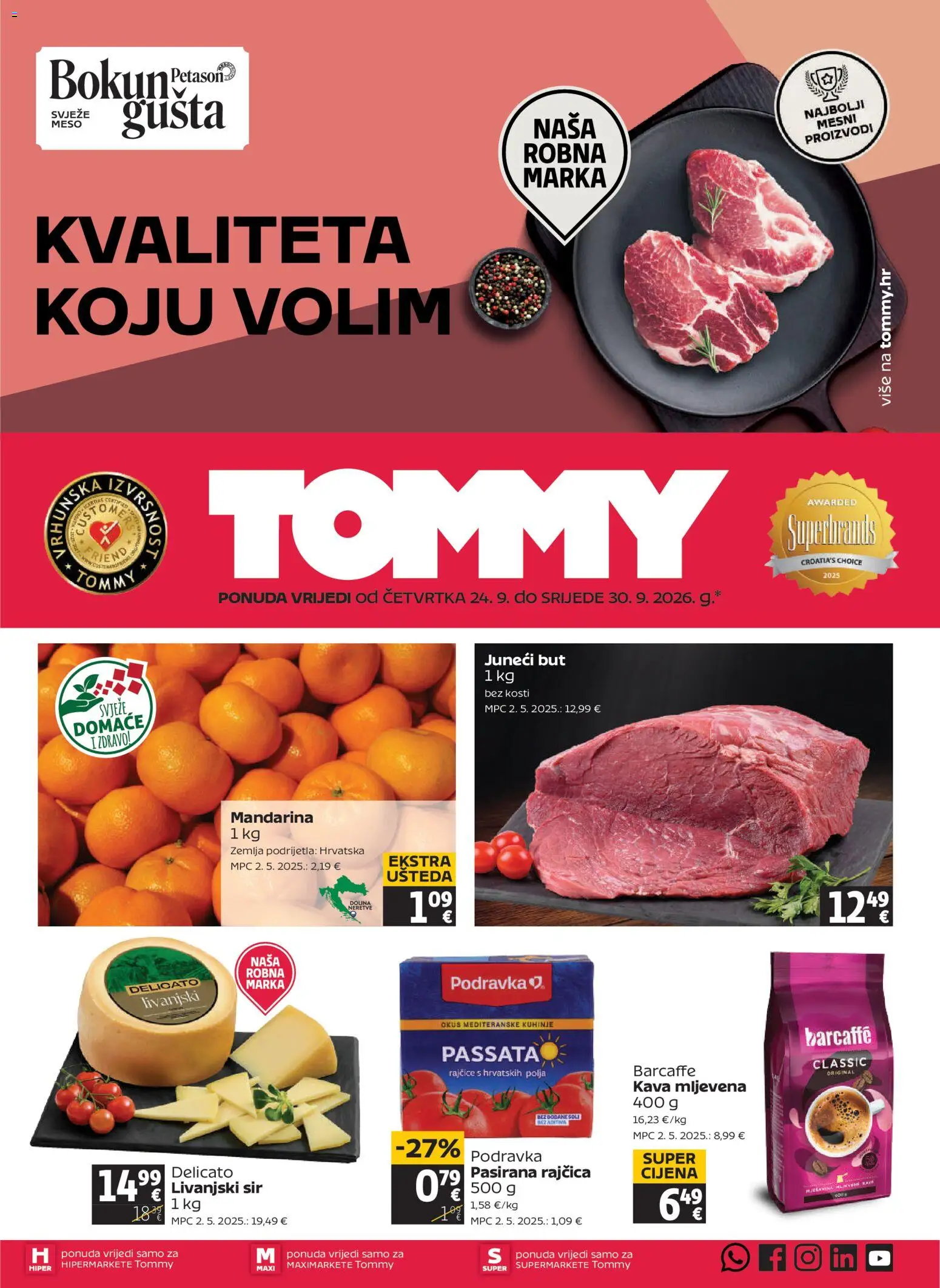 Tommy katalog | vrijedi od 24.09.2026 | Stranica: 1